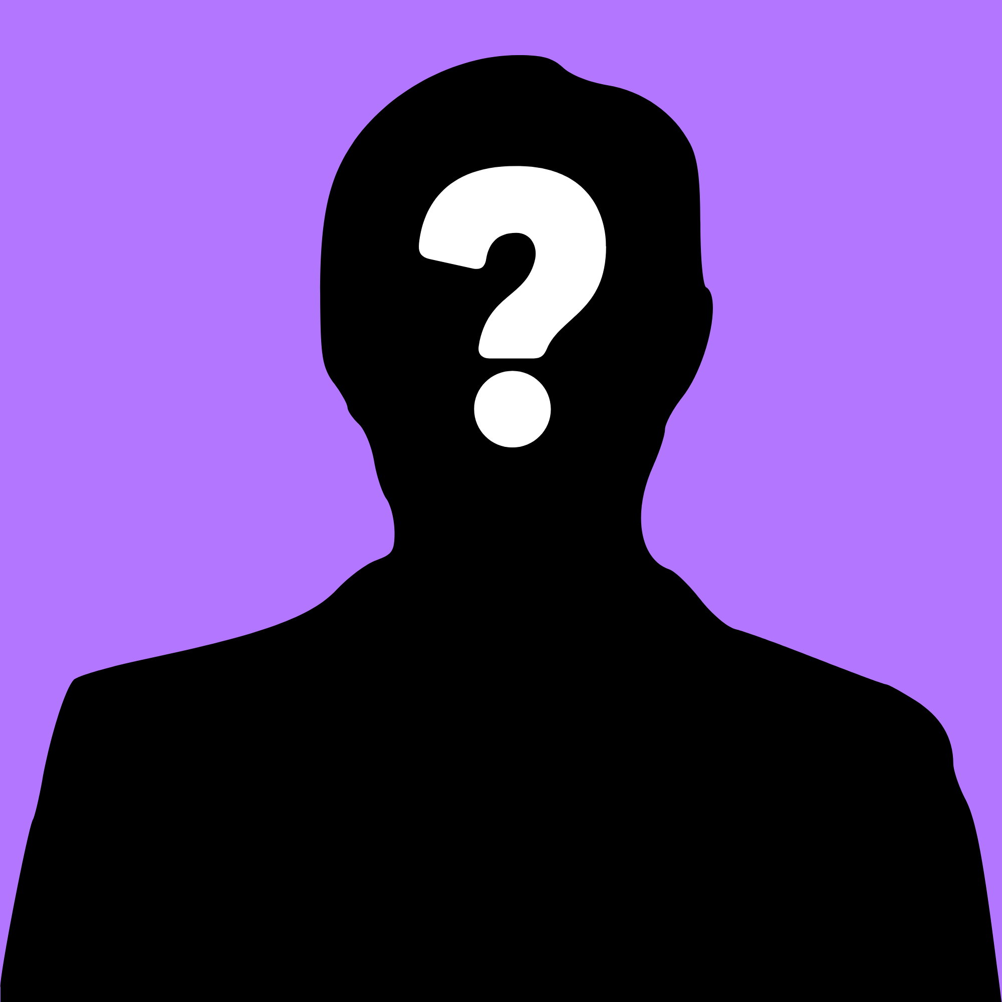 Silhouette anonyme